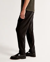 Loose Linen-Blend Permacrease Trouser