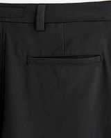 Loose Linen-Blend Permacrease Trouser