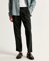 Linen-Blend Pull-On Pant