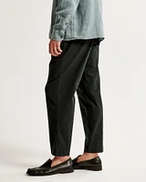 Linen-Blend Pull-On Pant