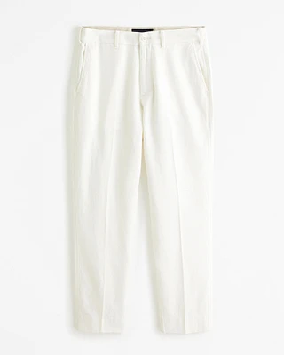 Linen-Blend Trouser