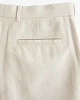 The A&F Collins Tailored Linen-Blend Pleated Suit Pant