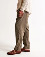 Linen-Blend Pull-On Pant