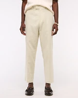 The A&F Collins Linen-Blend Suit Pant