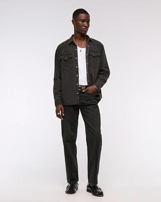 Relaxed Straight 5-Pocket Pant