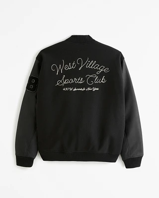 Varsity Bomber Jacket