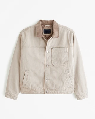 Cropped Trucker Jacket