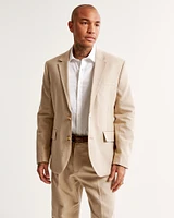 The A&F Collins Tailored Classic Linen-Blend Blazer