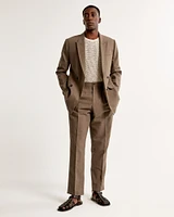 The A&F Collins Tailored Double-Breasted Linen-Blend Blazer