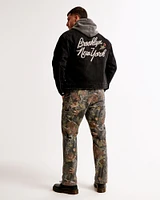 Cropped Zip Workwear Jacket