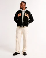 Chicago Bears Varsity Bomber Jacket