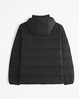 Lightweight Hooded Puffer Jacket