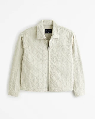Lightweight Zip Trucker Jacket