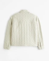 Lightweight Zip Trucker Jacket