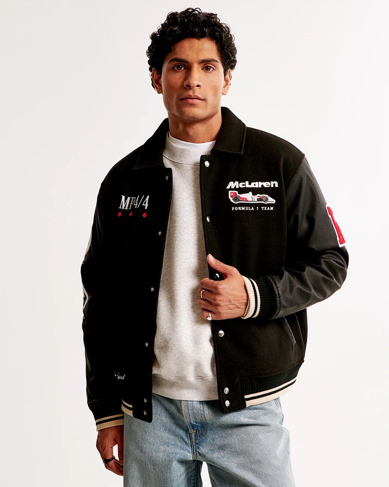Oracle Red Bull Racing Varsity Bomber Jacket