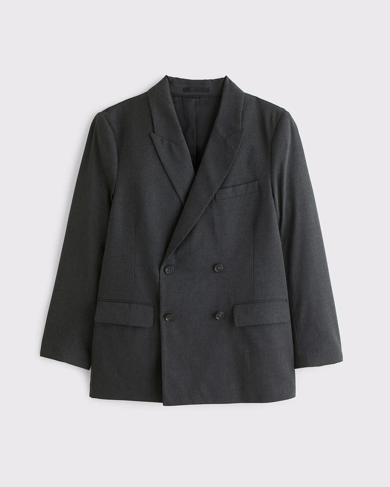 The A&F Collins Tailored Double-Breasted Blazer