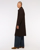 Wool-Blend Mac Coat