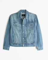 Western Denim Trucker Jacket