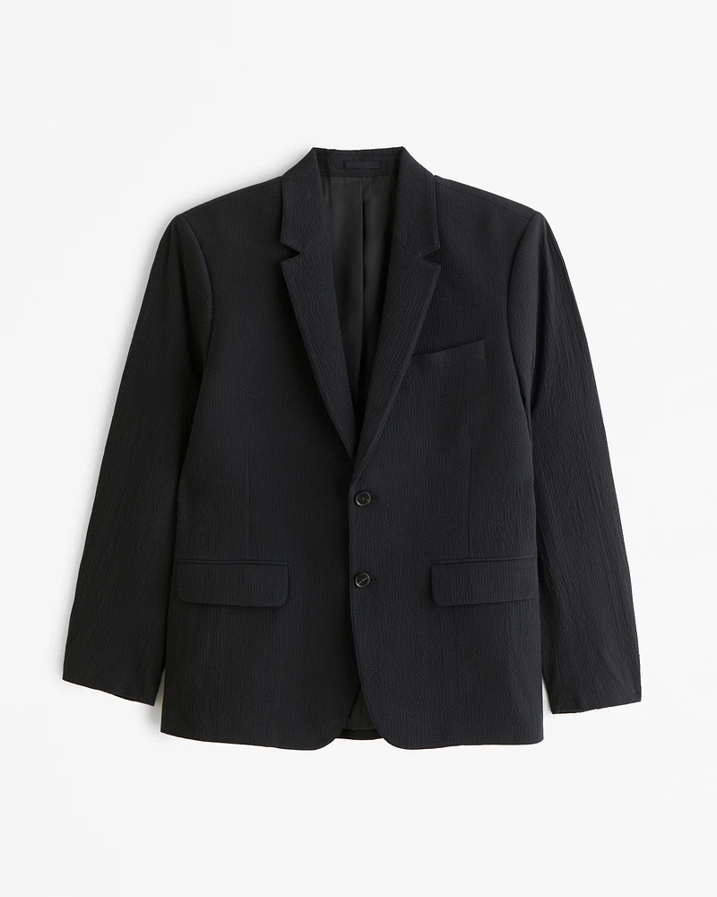 The A&F Collins Tailored Classic Seersucker Blazer