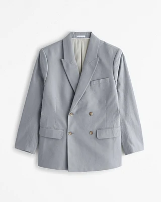 The A&F Collins Tailored Double-Breasted Blazer