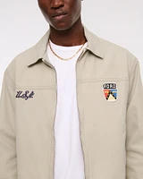 Ford Cropped Zip Workwear Jacket