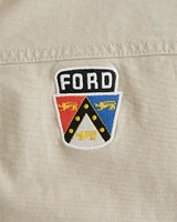 Ford Cropped Zip Workwear Jacket