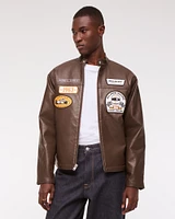 McLaren Vegan Leather Racer Jacket