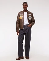 McLaren Vegan Leather Racer Jacket