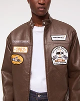 McLaren Vegan Leather Racer Jacket
