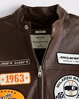 McLaren Vegan Leather Racer Jacket