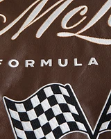 McLaren Vegan Leather Racer Jacket