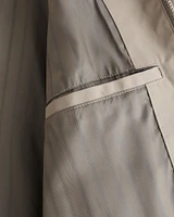 Cropped Mockneck Harrington Jacket