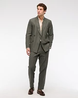 The A&F Collins Tailored Double-Breasted Linen-Blend Blazer