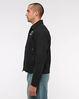 Ford Cropped Zip Workwear Jacket