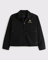 Ford Cropped Zip Workwear Jacket