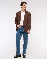 The A&F Collins Tailored Slim Linen-Blend Blazer