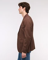 The A&F Collins Tailored Slim Linen-Blend Blazer