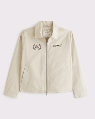 McLaren Cropped Zip Jacket