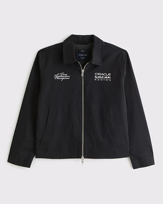 McLaren Cropped Zip Jacket