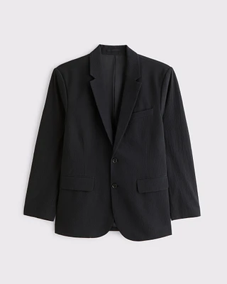 The A&F Collins Tailored Slim Seersucker Blazer