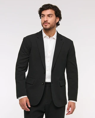 The A&F Collins Athletic Fit Seersucker Blazer