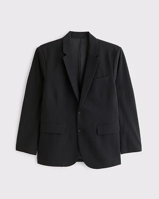 The A&F Collins Athletic Fit Seersucker Blazer