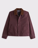 Lightweight Cropped Barn Jacket