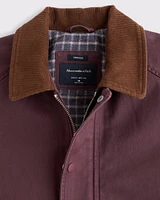 Lightweight Cropped Barn Jacket