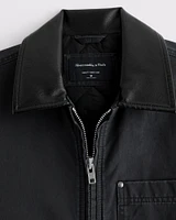 Mid-Length Zip Barn Jacket