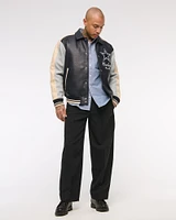 Detroit Lions Varsity Bomber Jacket
