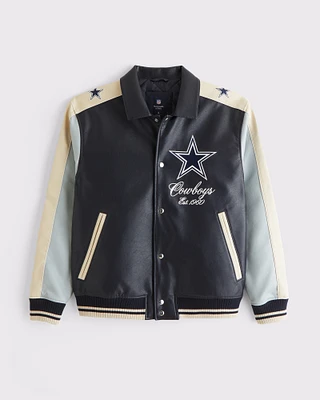 Detroit Lions Varsity Bomber Jacket