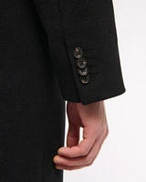 Double-Breasted Wool-Blend Coat