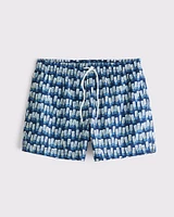 Corona Graphic Pull-On Swim Trunk