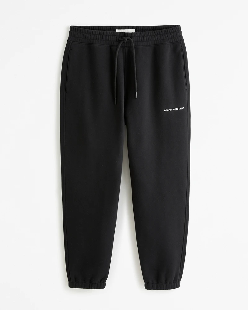 Micro-Logo Cinched Sweatpant